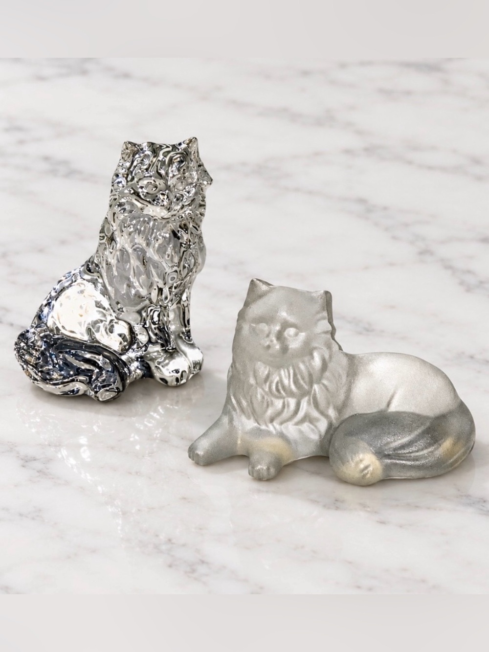 Lenox crystal cats (Grace & Glamour)